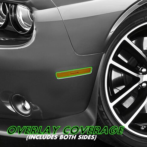 SlickMod PreCut Vinyl Smoke Tint for 2015-2022 Dodge Challenger Taillight (1. Taillight, 20% Dark Smoke) in Saudi Arabia