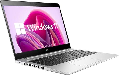 HP Elitebook 840 G5 14" FHD Business Laptop Computer, Intel Quad-Core i5-8350U, 16GB DDR4 RAM, 512GB SSD, Backlit Keyboard, Type-C, HDMI, Windows 11 Pro (Renewed) in Saudi Arabia