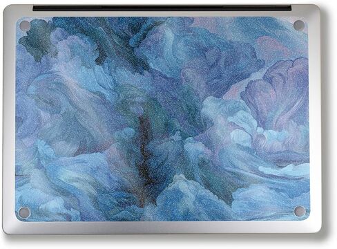Glossy Glitter Laptop Skin Compatible with Surface Laptop 7 15" (2024) - Typhoon - Premium 3M Vinyl Protective Wrap Decal Cover - Easy to Apply | Crafted in The USA by MightySkins in Kuwait