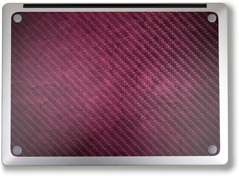 غلاف كمبيوتر محمول من ألياف الكربون متوافق مع كمبيوتر Surface المحمول 7 15 بوصة (2024) - الحصى الوردي - غطاء لاصق واقٍ من الفينيل الفاخر 3M - سهل الاستخدام | صُنع في الولايات المتحدة الأمريكية بواسطة MightySkins in Saudi Arabia
