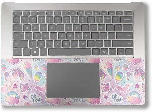غلاف كمبيوتر محمول لامع لامع متوافق مع Surface Laptop 7 15 بوصة (2024) - Unicorn Popsicle - غطاء لاصق واقٍ من الفينيل الفاخر 3M - سهل الاستخدام | صُنع في الولايات المتحدة الأمريكية بواسطة MightySkins in Kuwait