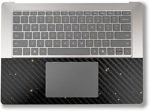 Glossy Glitter Laptop Skin Compatible with Surface Laptop 7 15" (2024) - Solid Olive - Premium 3M Vinyl Protective Wrap Decal Cover - Easy to Apply | Crafted in The USA by MightySkins in Kuwait