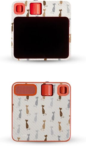 Glossy Glitter Skin Compatible with Rabbit r1 - Bunny Bunches - Premium 3M Vinyl Protective Wrap Decal Cover - Easy to Apply | Crafted in The USA by MightySkins in Saudi Arabia
