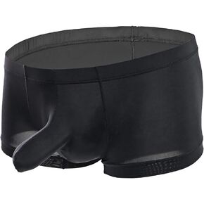Swbreety Mens Ice Silk Elephant Nose Trunk Boxer Underwear