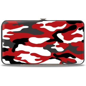 Buckle-Down Women's Hinge Wallet-Camo, 7" x 4"