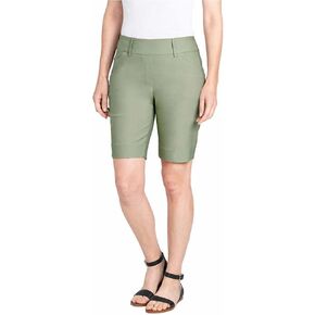 Hilary Radley Womens Midweight Bermuda Pull-On Short