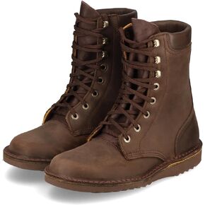 JIM GREEN Men's African Ranger AR8 Boots Lace-Up Water Resistant Full Grain Leather Work or Hiking Boot