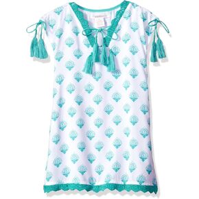 فستان بناتي من Masala مطبوع عليه Resort Tunic Dress Kira in Kuwait