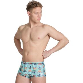 ARENA Men's Reversible Drag Suit Swim Short Square Leg Swimsuit Resistance Pool Practice Training Swimwear Aid for Swimmers