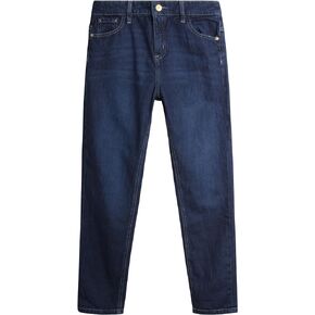 Steve Madden Girls' Jeans - Wide Leg Boyfriend Jeans - Casual High Waisted Stretch Denim Baggy Jeans for Girls (4-16)