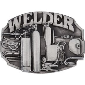 GORGECRAFT Vintage Belt Buckles for Men Simple Heavy Duty Alloy Reversible Replacement Belt Buckle for Women All Belts
