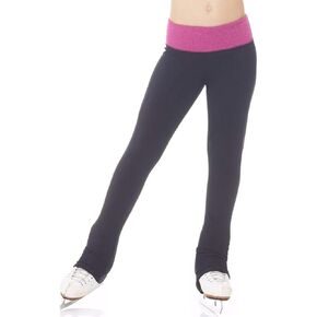 Mondor Girls Ladies Figure Skating Leggings - Ice Skating Heather Thermal Leggings 4302 in Kuwait