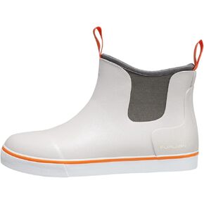 Women's Deck Boots Ankle Rain Boots Fishing Boots Rubber Waterproof Slip-Resistant Outdoor Work Shoes
