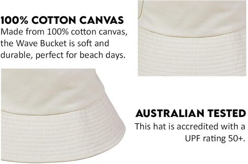 قبعة دلو من القماش القطني المموج للنساء من قلة الألوان in Kuwait