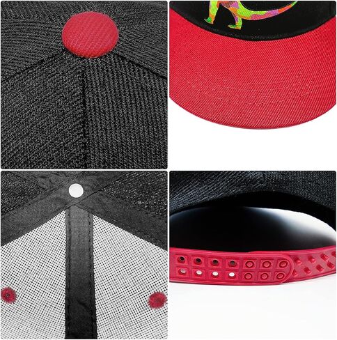 Negi Boys Hats for Kids Ages 4-8, Dinosaur Hat for Boys Toddler Baseball Hat, Toddler Trucker Hats for Girls in Kuwait