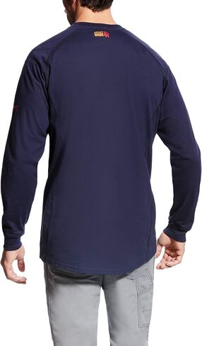 Ariat Men's Big and Tall Flame Resistant Air Henley Shirt in Saudi Arabia