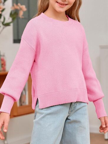 سترات عصرية للفتيات من rrhss للأطفال بأكتاف منسدلة وأكمام طويلة وفتحة جانبية in Kuwait