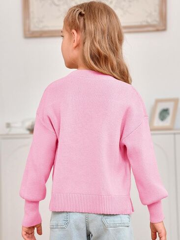 سترات عصرية للفتيات من rrhss للأطفال بأكتاف منسدلة وأكمام طويلة وفتحة جانبية in Kuwait