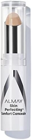 Almay Concealer, Face Makeup, Full Coverage Concealer, Matte Finish, Oil Free, Hypoallergenic-Fragrance Free, Dermatologist Tested, 120 Light, 0.08 Oz in Saudi Arabia