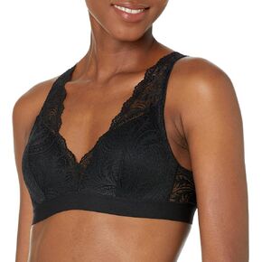Bali Women's Comfort Revolution Scallop Lace Wirefree Bralette Df6595