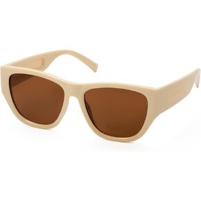 Mio Marino Polarized Sunglasses for Men and Women | Trendy Sunglasses 100% UV Protection | Retro Rectangle Sunglasses Styles