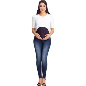 L.O.W.L.A SHAPEWEAR جينز عالي الارتفاع للحوامل | بانتالونيس ماتيرنوس