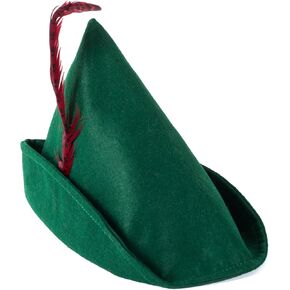 قبعة Tigerdoe Alpine - قبعات ألمانية - قبعة جبال الألب مع ريش - قبعة تيرول خضراء - قبعة بافارية - قبعات تنكرية in Kuwait