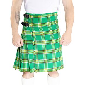 The Laoch Traditional Dress Kilt for Men, Available in 4 Tartan Patterns in Kuwait