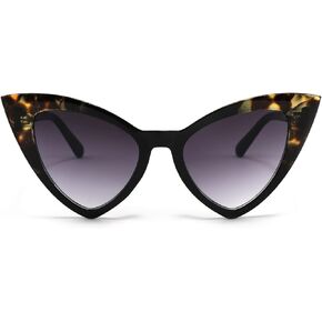 FEISEDY Retro Cat Eye Sunglasses for Women Fashion Vintage Cateye Sun Glasses B2235