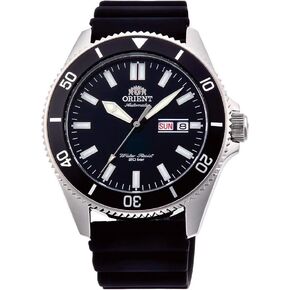 ORIENT Mens Analogue Automatic Watch with Rubber Strap RA-AA0010B19B, Silicone Black, Strap