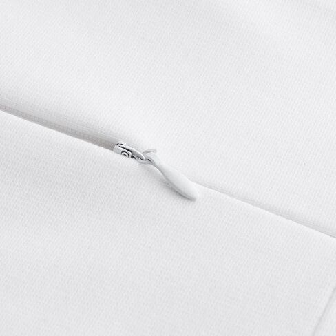 فستان HOMEYEE نسائي بفتحة رقبة مربعة وأكمام قصيرة بيبلوم للأعمال B748 in Kuwait