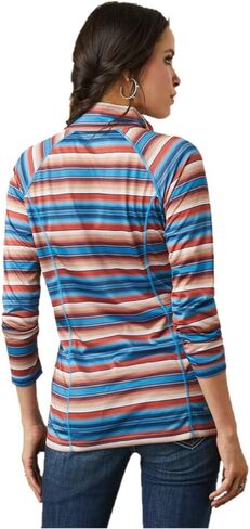 Ariat Female Laguna 1/4 Zip Top Horizon Serape X-Large in Saudi Arabia