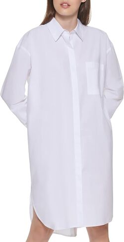 DKNY Women's Oversized Basic Easy Dress in Kuwait