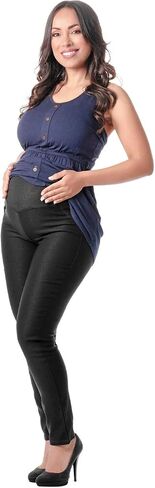 L.O.W.L.A SHAPEWEAR High Rise Maternity Jeans for Pregnant Women | Pantalones Maternos in Kuwait