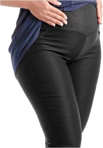 L.O.W.L.A SHAPEWEAR High Rise Maternity Jeans for Pregnant Women | Pantalones Maternos in Kuwait