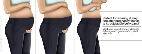 L.O.W.L.A SHAPEWEAR High Rise Maternity Jeans for Pregnant Women | Pantalones Maternos in Kuwait