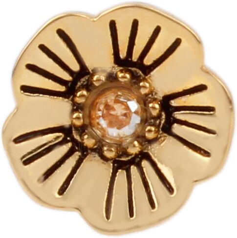 COACH Tea Rose Stud Earrings in Saudi Arabia