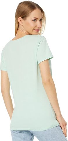 Women's Wildflower and Butterflies Jar Short Sleeve Crusher-LITE Vee in Saudi Arabia