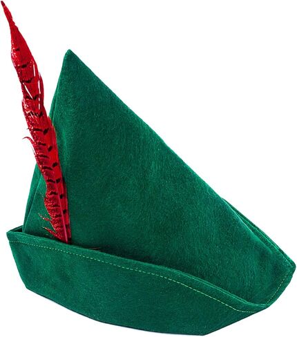 قبعة Tigerdoe Alpine - قبعات ألمانية - قبعة جبال الألب مع ريش - قبعة تيرول خضراء - قبعة بافارية - قبعات تنكرية in Kuwait