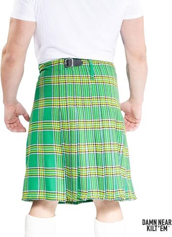 The Laoch Traditional Dress Kilt for Men, Available in 4 Tartan Patterns in Kuwait