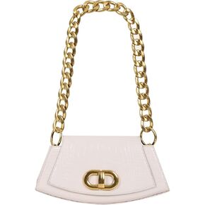 المرأة الكتف حقيبة تحت الإبط السيدات موضة المحافظ وحقائب اليد سلسلة حمل نمط تمساح الرجعية الكلاسيكية مساء Y2K مخلب in Kuwait