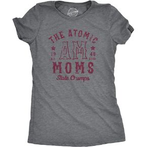 Crazy Dog Womens Funny Mom T Shirts Novelty Sports and Sarcastic Motherhood Tees for Amazing Moms
