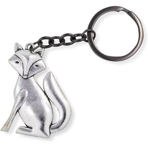 Fox Keychain | Fox Charm Key Ring