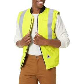 Bulwark FR Men's Fr Hi-Visibility Insulated Vest