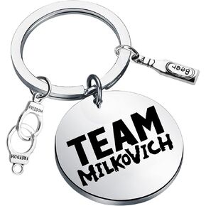 MYOSPARK TV Show Inspired Gift Team Milkovich Keychain TV Show Fans Gift