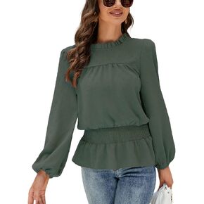 MISSKY womens Womens Mock Neck Blouse Blouse in Kuwait