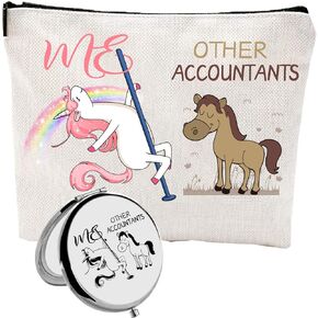 Other Accountants Me Bag,Accountant Makeup Bag,Other Accountants Me Unicorn,Accountant Keychain,Accountant Gifts for Women,Funny Accountant Gifts,Gift for Female Accountant,Accounting Gifts for Women