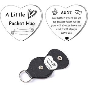 Mebvdebe Pocket Hug Token Gift for Family Long Distance Relationship Keepsake Inspiration Gifts For Women Birthday
