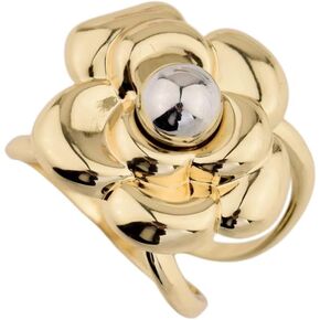 Elegant Flower Silk Scarf Buckle Clip for Women Girls Gold Plated Dainty Polished Camellia Rose Flowers Butterfly Bowknot Shawl Dress Clothing Ring Retro Scarves Decoration Jewelry Gift Souvenir