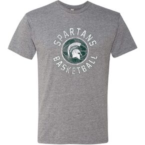 NCAA Basketball Distress, Team Color Triblend T Shirt, College, University